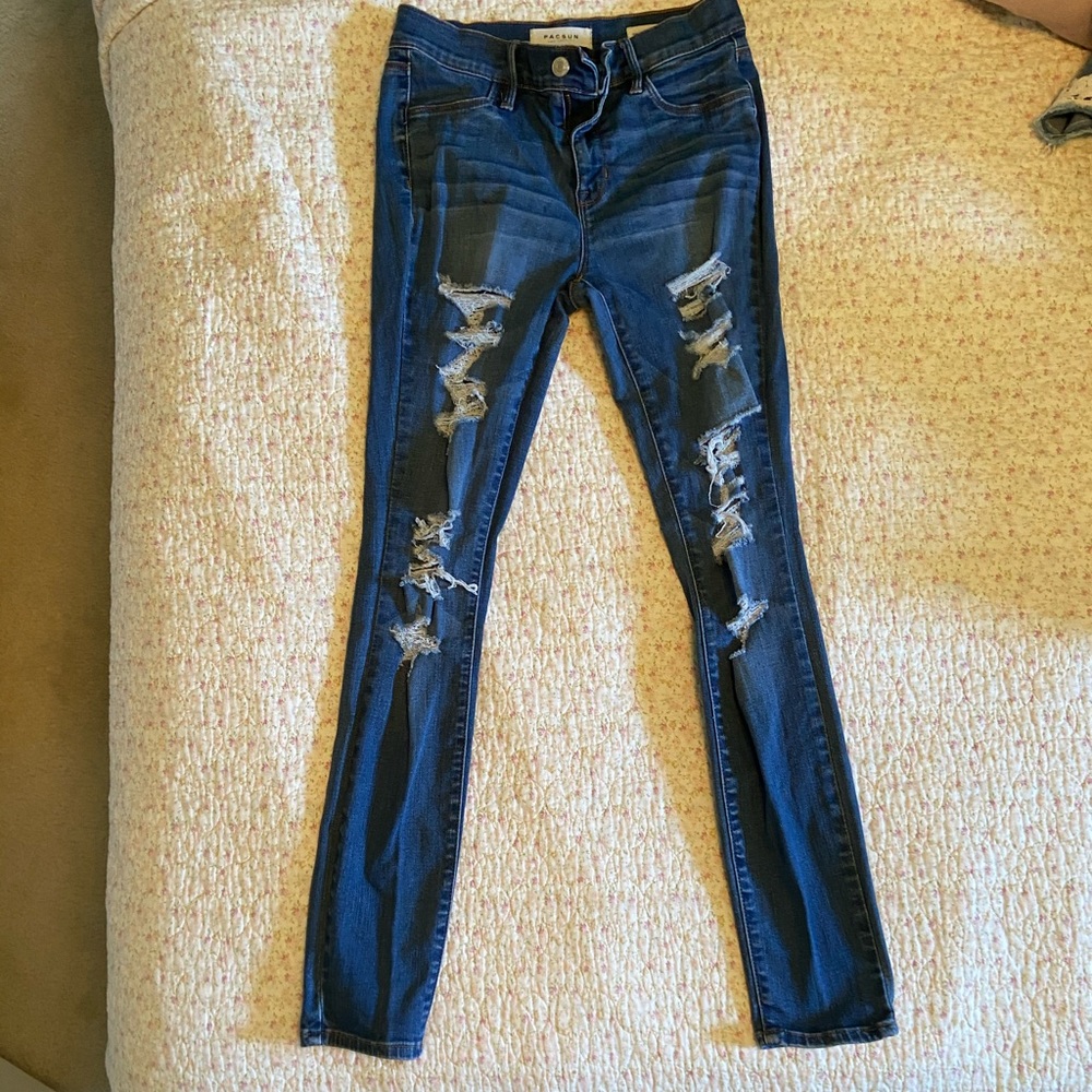 Pacsun ripped jeggings